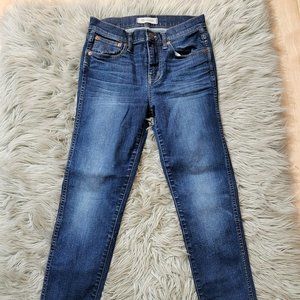 Madewell 9 inch high riser skinny skinny 26